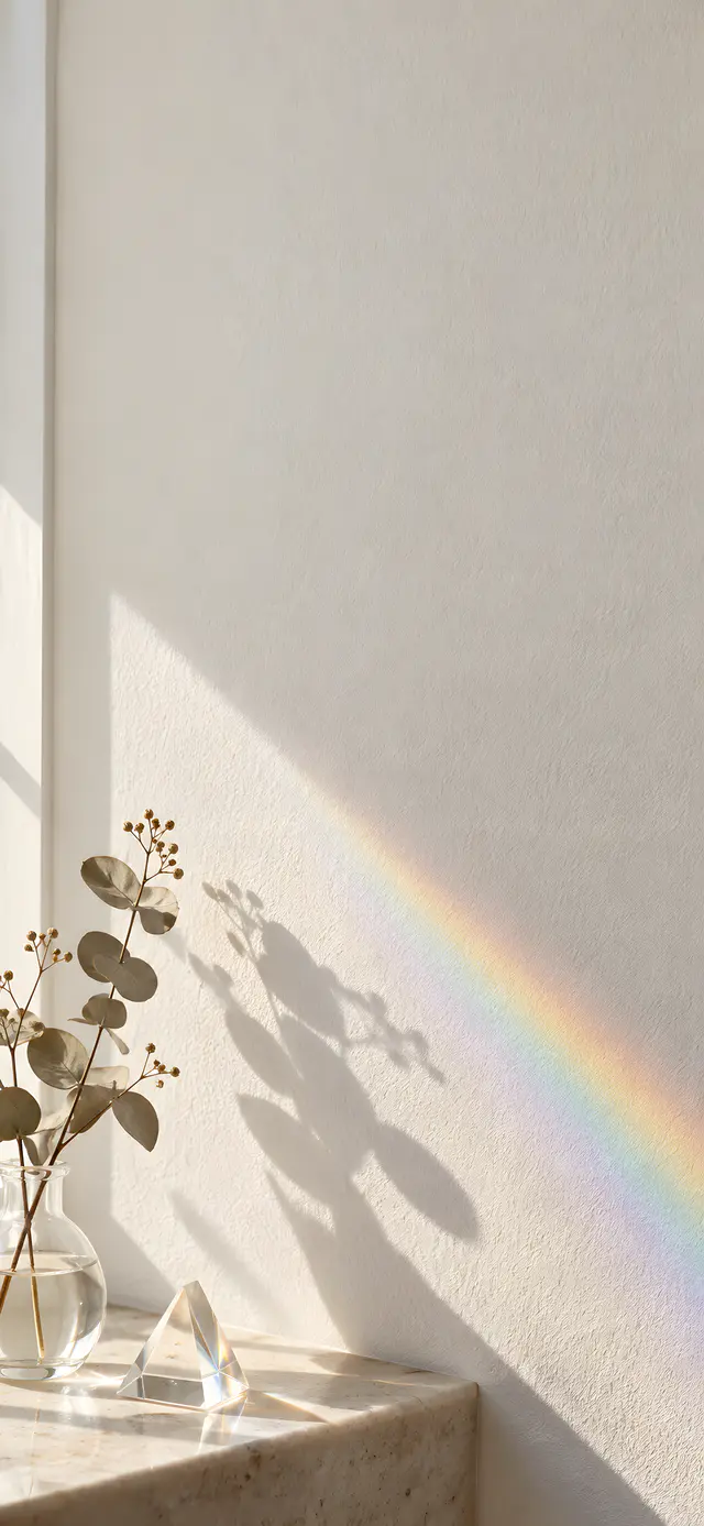 Prism Light on Linen
