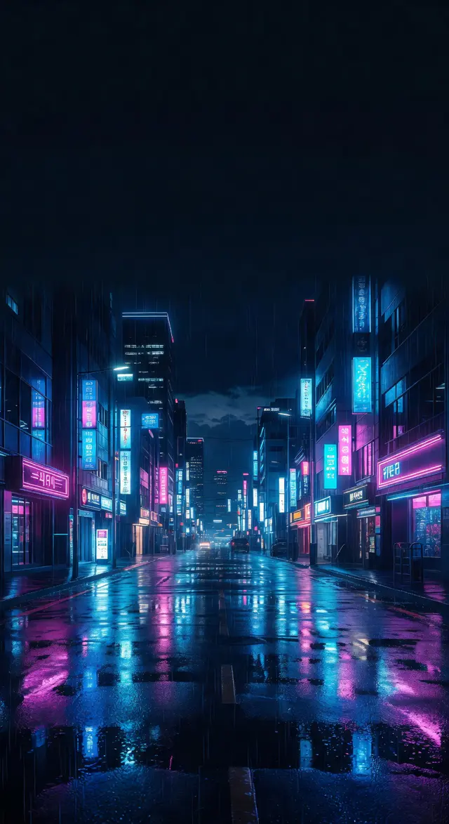Neon Rain